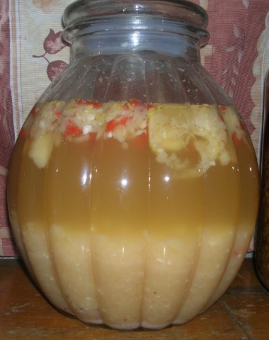 梨里面确实加料了--椰蓉酵素渣，梨肉泉化成茸啦