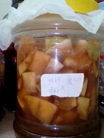 柚子皮环保酵素
